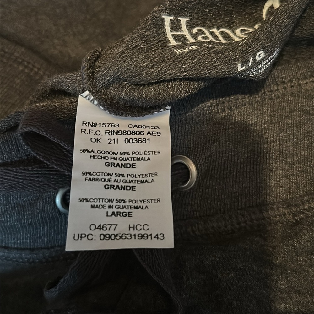 Hanes New Active Pants Large - Picture 10 of 10